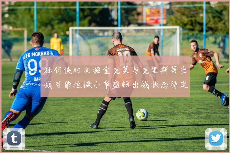 独行侠对决掘金克莱与克里斯蒂出战可能性微小华盛顿出战状态待定